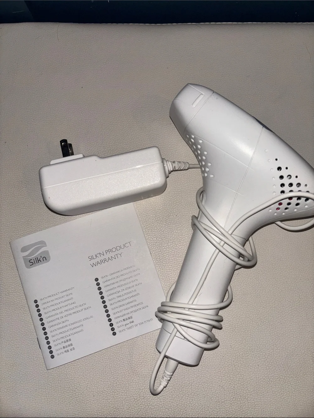 Silk'n Flash & Go White At-Home Hair Removal Device